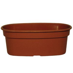 16.0 Planter Oval Clay Dillen - 43 per case - Decorative Planters